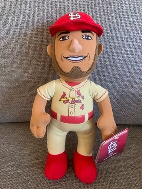 St. Louis Cardinals Yadier Molina #4 MLB Baseball Plush Doll